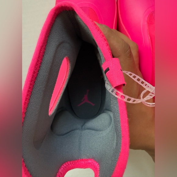 Jordan Lil Drip Hyper Pink boots Kids Size 3 - Picture 8 of 12